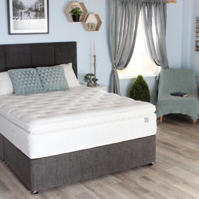 King Koil Spinal Embrace Pillow Top Divan Bed