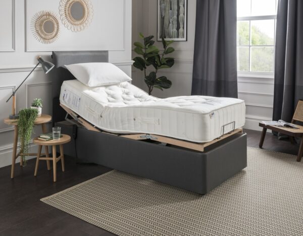 Mibed Executive Adjustable Bed with Lewes Mattresses