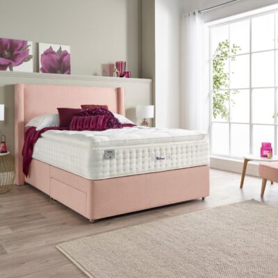 Relyon Henley Natural Luxury Pillowtop 3000 3' Divan Bed