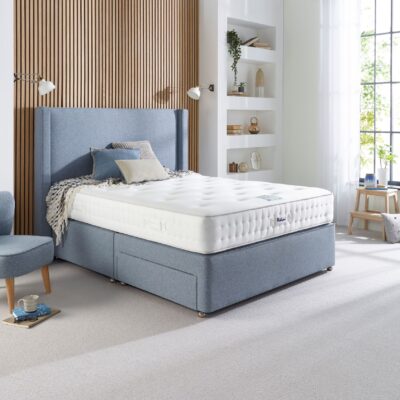 Relyon Rufford Memory Pocket 1500 4'6 Divan Bed