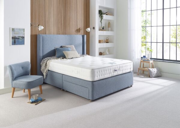 Relyon Rufford Memory Pocket 1500 4'6 Divan Bed