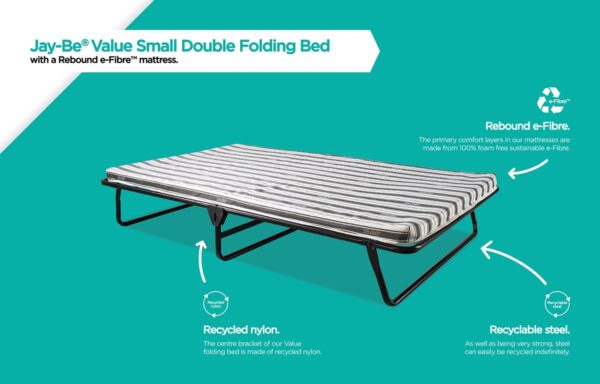 JayBe Small Double Rebound e-Fibre Mattress